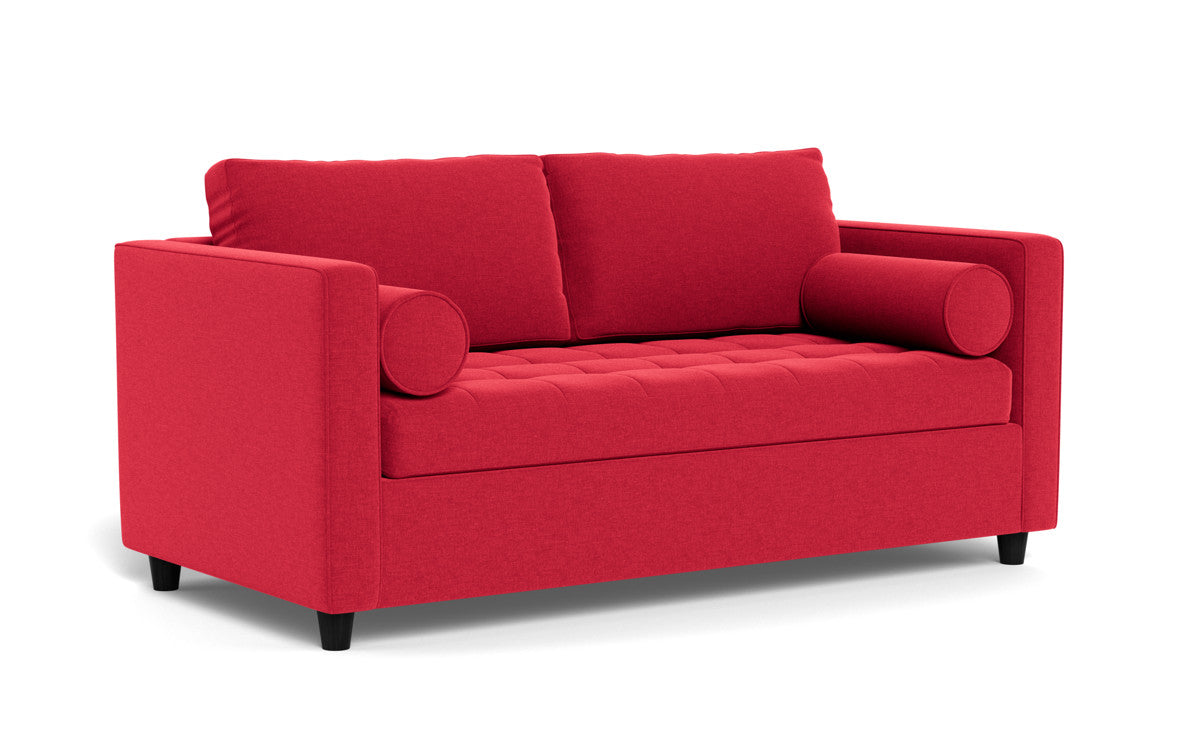 Ladybird 54" Twin Sleeper Loveseat - Bennett Red