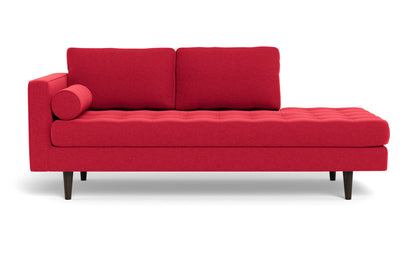 Ladybird 82" LAF Stand Alone Chaise - Bennett Red