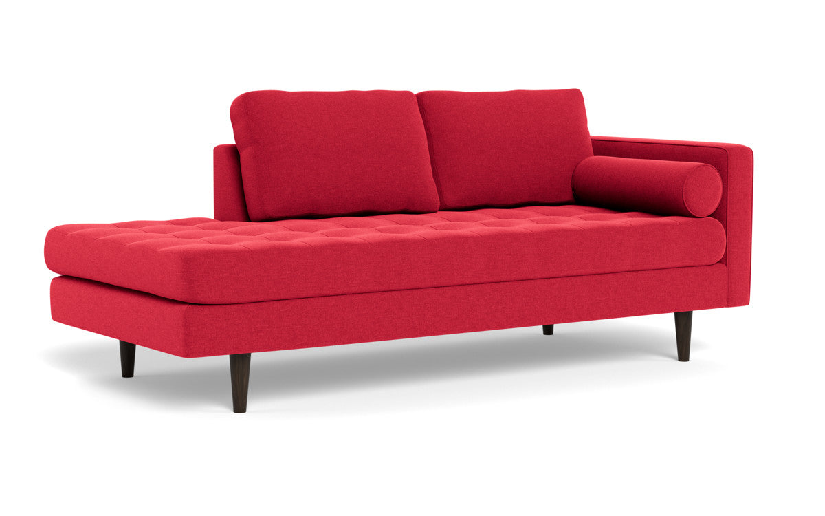 Ladybird 82" RAF Stand Alone Chaise - Bennett Red