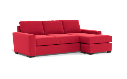 Mas Mesa 101" Deep Reversible Sofa Chaise - Bennett Red