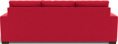 Mas Mesa 101" Deep Reversible Sofa Chaise - Bennett Red