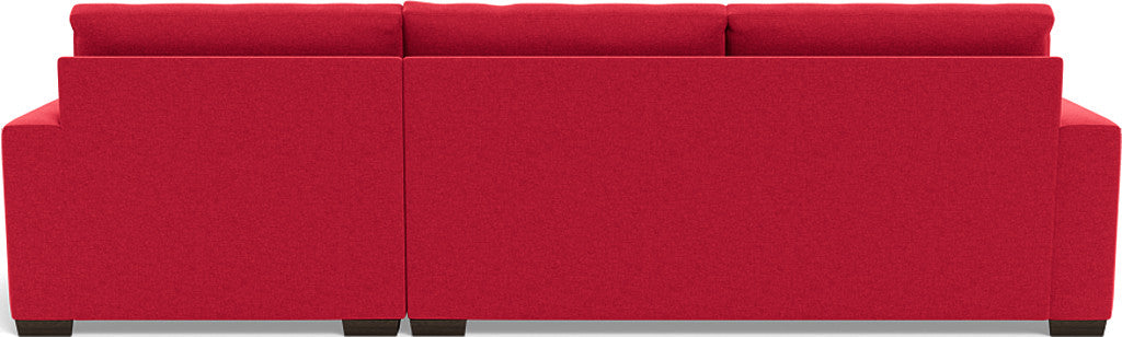 Mas Mesa 123" Deep Right Chaise Sectional - Bennett Red