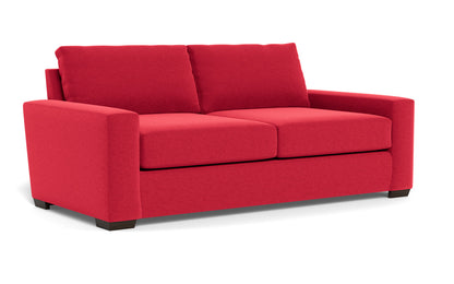 Mas Mesa 88" Deep Sofa - Bennett Red