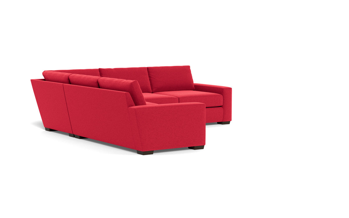 Mesa 121" Corner Sectional - Bennett Red