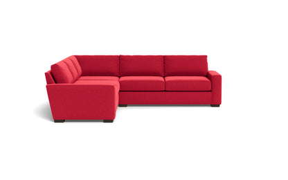 Mesa 121" Corner Sectional - Bennett Red