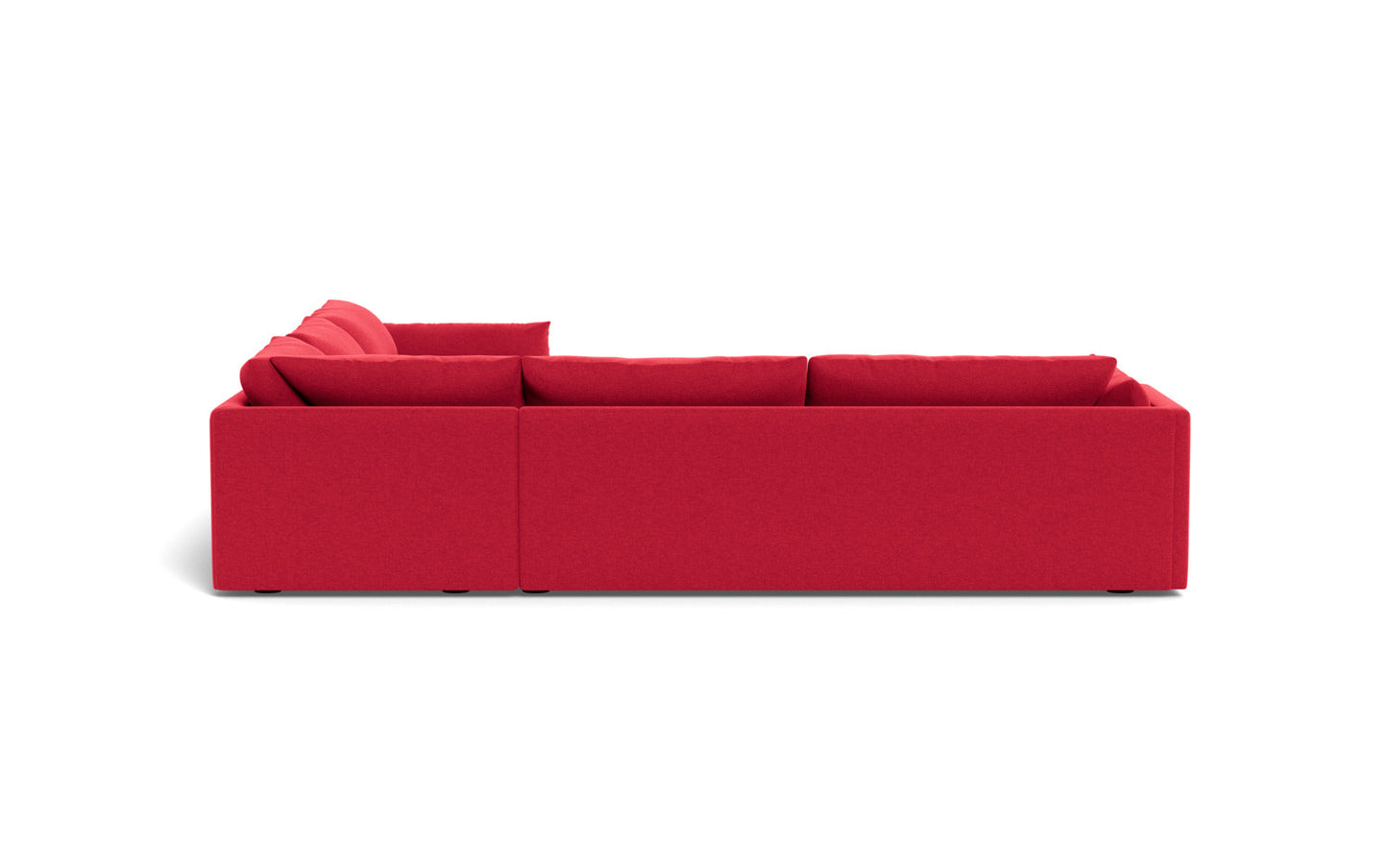 SoCo 124" Corner Sectional - Bennett Red