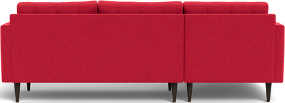 Wallace 98" Left Chaise Sectional - Bennett Red