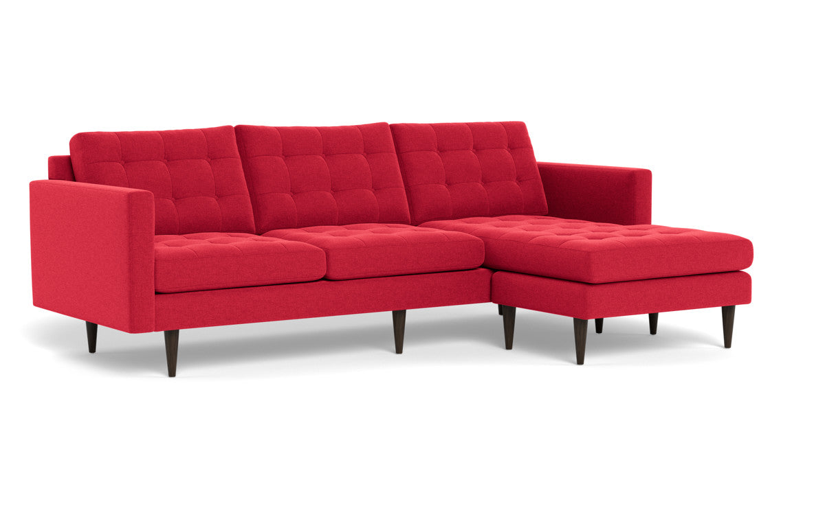 Wallace 98" Reversible Chaise Sofa - Bennett Red