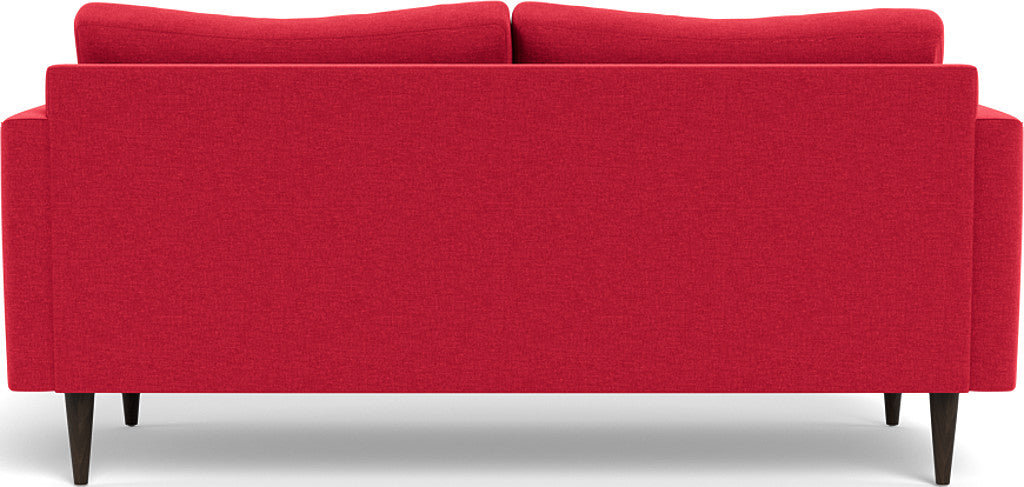 Wallace 74" Untufted Apartment Sofa - Bennett Red
