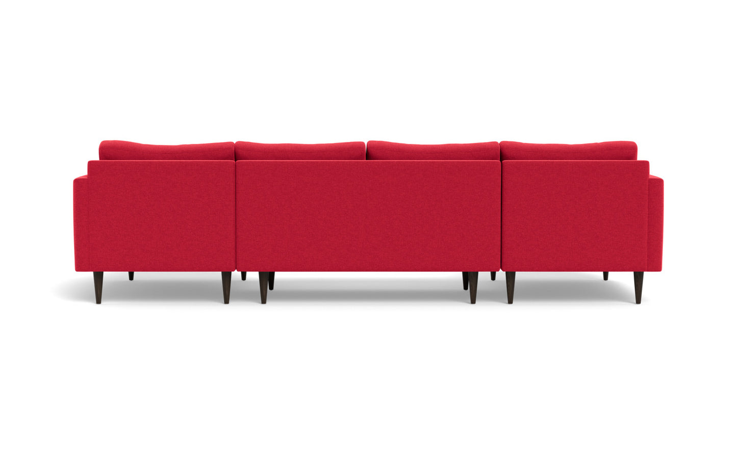 Wallace 126" Untufted Double Chaise U Sectional