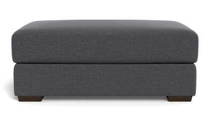 Austonian Ottoman - Bennett Charcoal