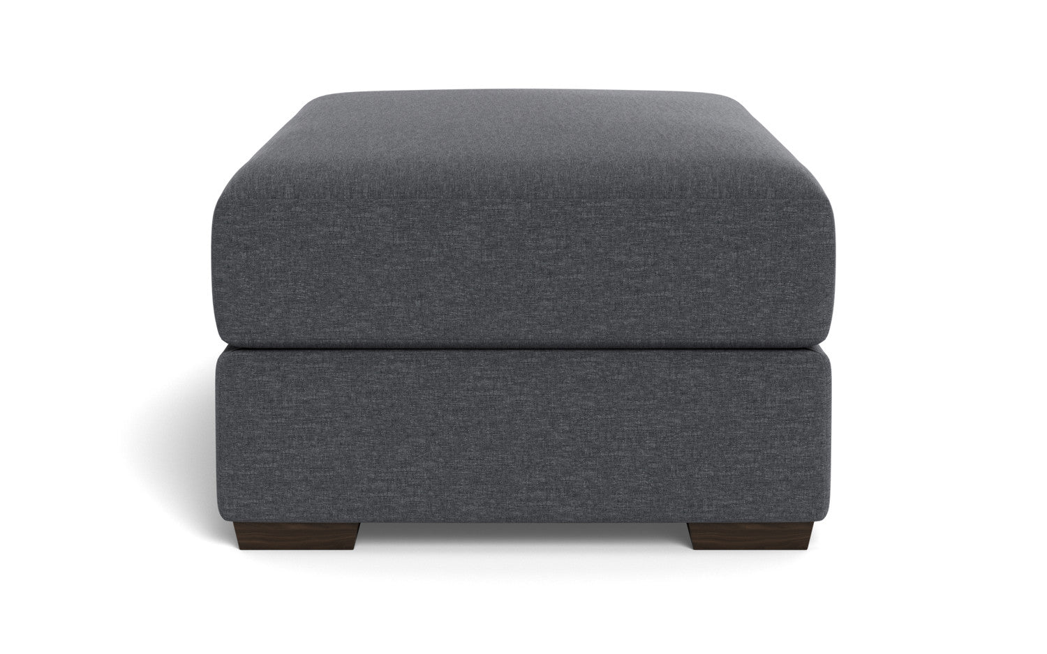 Austonian Ottoman - Bennett Charcoal