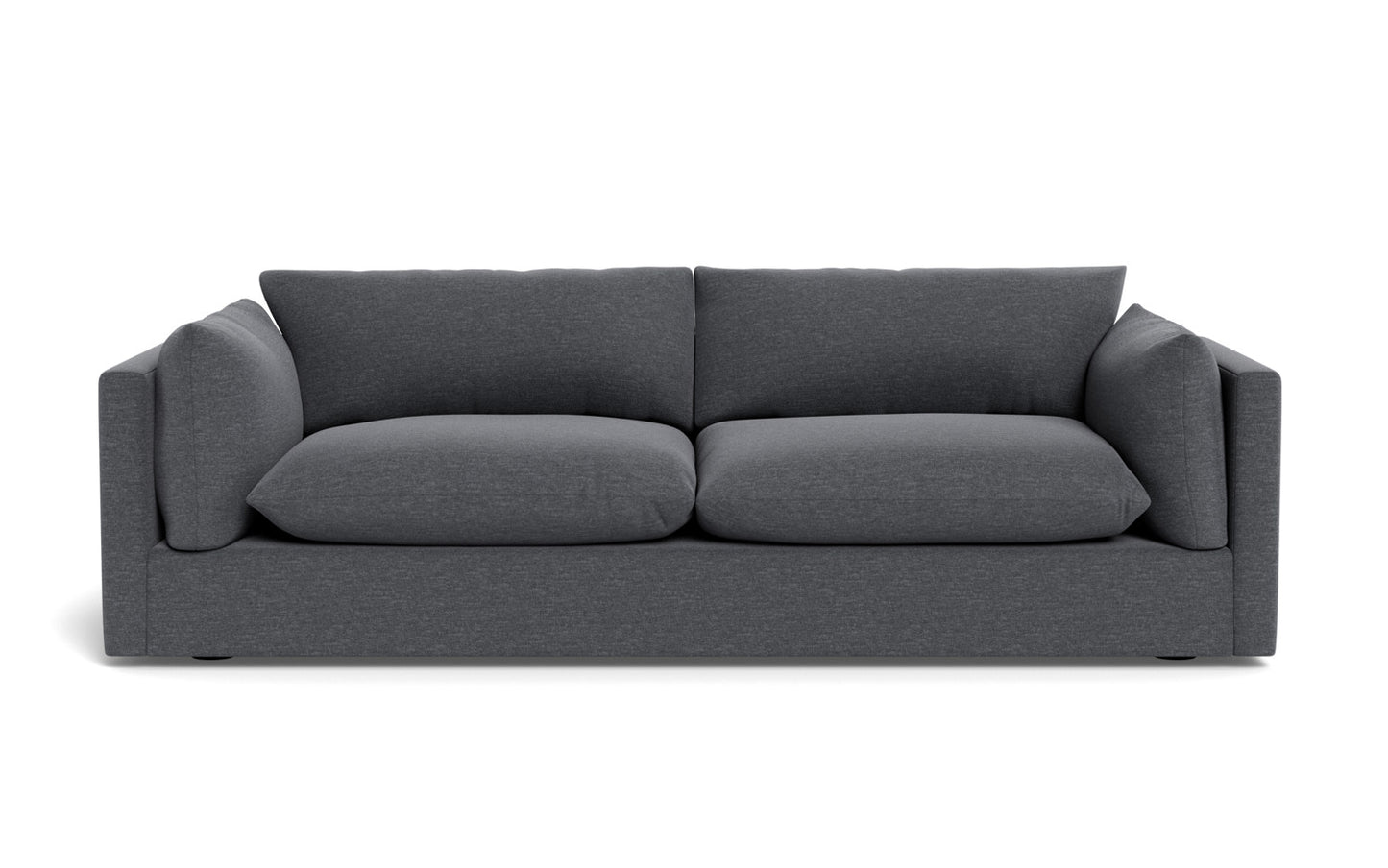 Soco 95" Sofa - Bennett Charcoal