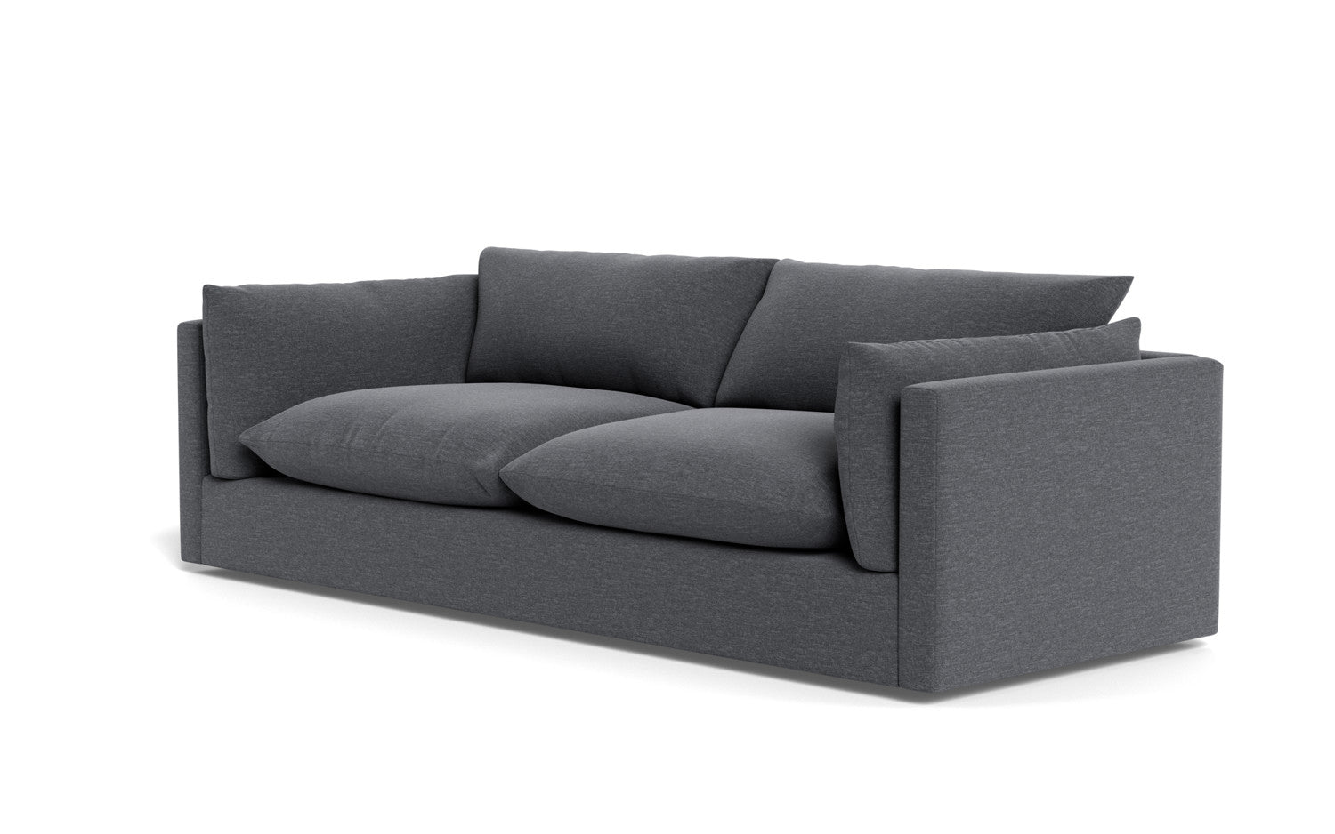 Soco 95" Sofa - Bennett Charcoal