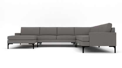 Barton Springs 142" Corner Sectional W. Laf Chaise -