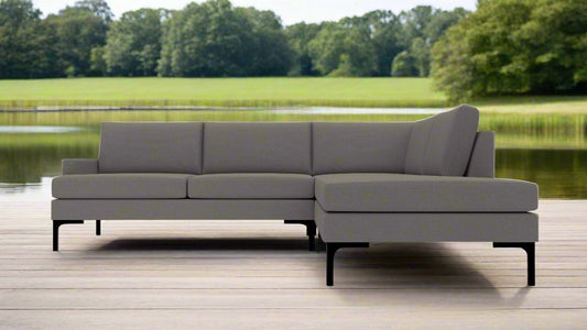 Barton Springs Raf Bumper Chaise Sectional -