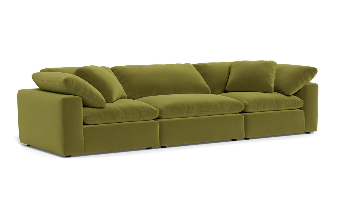 Fluffy 3pc Sofa - Dream Apple