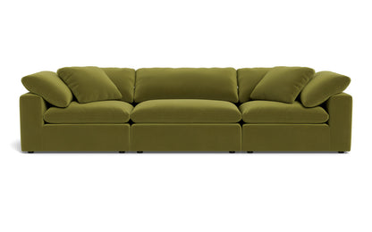 Fluffy 3pc Sofa - Dream Apple