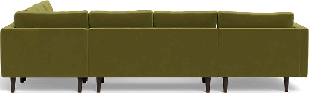 Ladybird 133" Corner Sectional with Left Chaise - Dream Apple