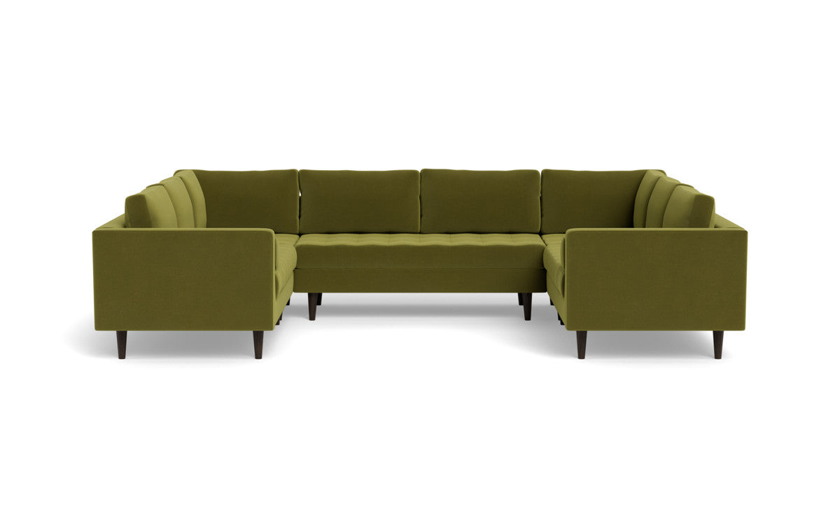 Ladybird 134" U Sectional - Dream Apple