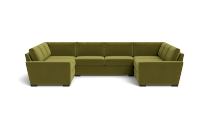 Mas Mesa 166" Deep Condo U Sectional - Dream Apple