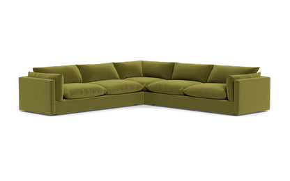 SoCo 124" Corner Sectional - Dream Apple