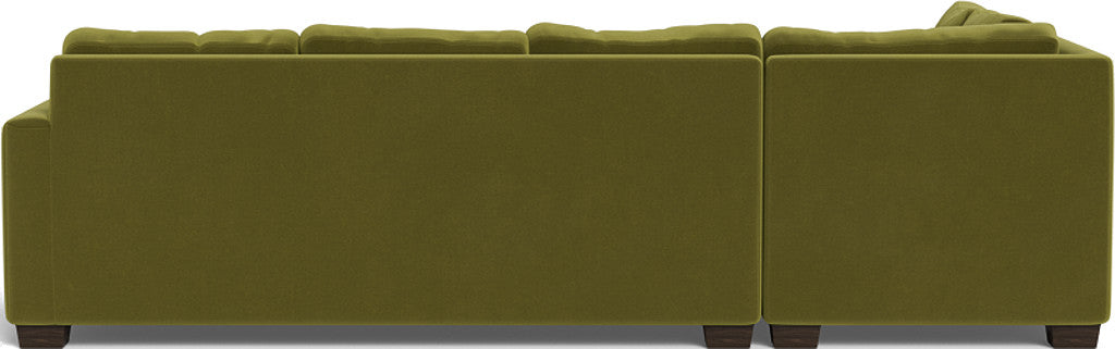Track 121" Left Chaise Sectional - Dream Apple