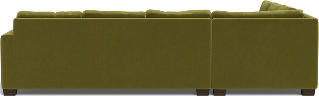 Track 121" Left Corner Sectional - Dream Apple