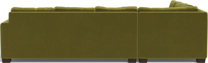 Track 121" Left Corner Sectional - Dream Apple