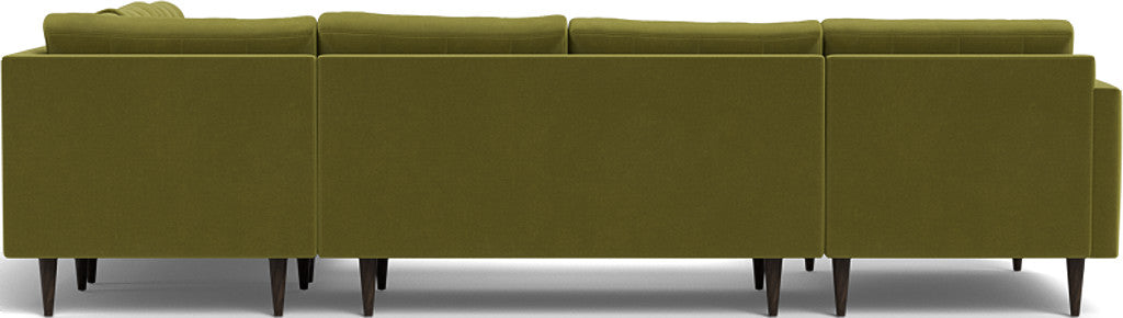 Wallace 131" Corner Sectionals w. Left Chaise - Dream Apple