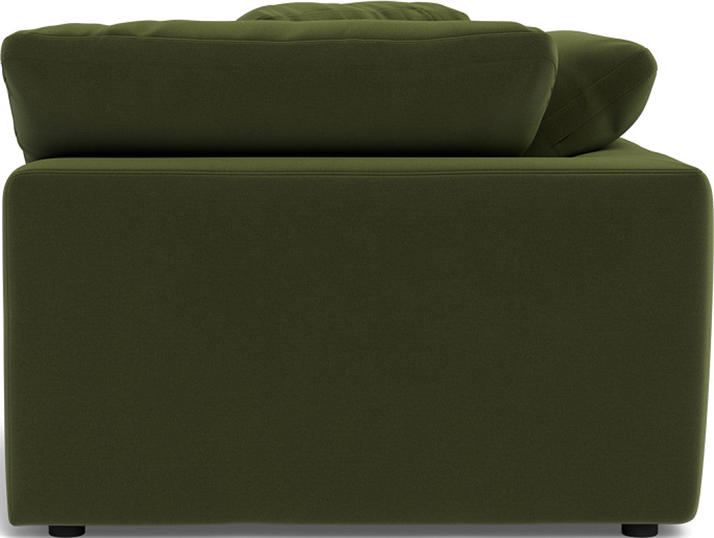 Fluffy Corner Wedge - Dream Olive