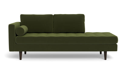 Ladybird 82" LAF Stand Alone Chaise - Dream Olive