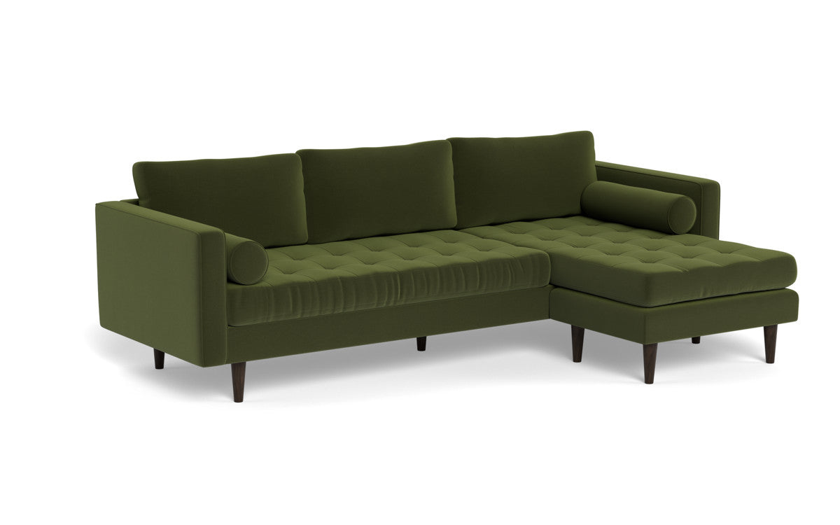 Ladybird 104" Reversible Sofa Chaise - Dream Olive