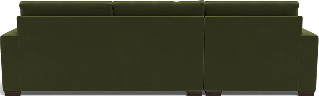 Mas Mesa 123" Deep Left Chaise Sectional - Dream Olive