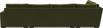 Mesa 156" Corner Sectionals w. Right Chaise - Dream Olive