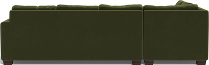 Track 121" Left Chaise Sectional - Dream Olive