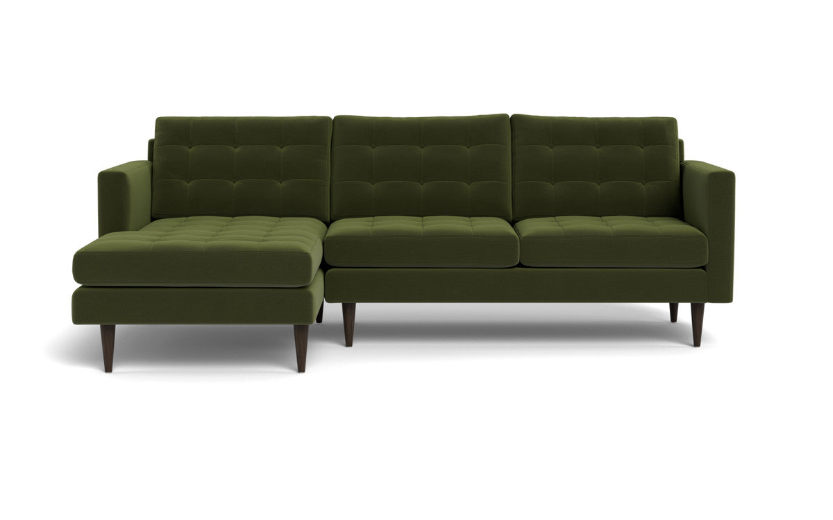 Wallace 98" Left Chaise Sectional - Dream French Blue