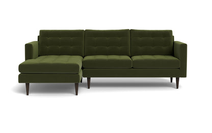 Wallace 98" Left Chaise Sectional - Dream French Blue