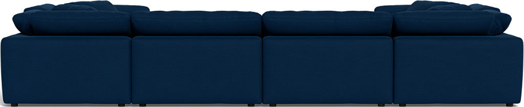 Fluffy 4 Corner U Sectional