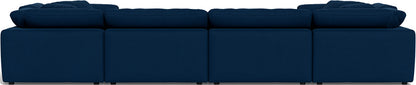 Fluffy 4 Corner U Sectional