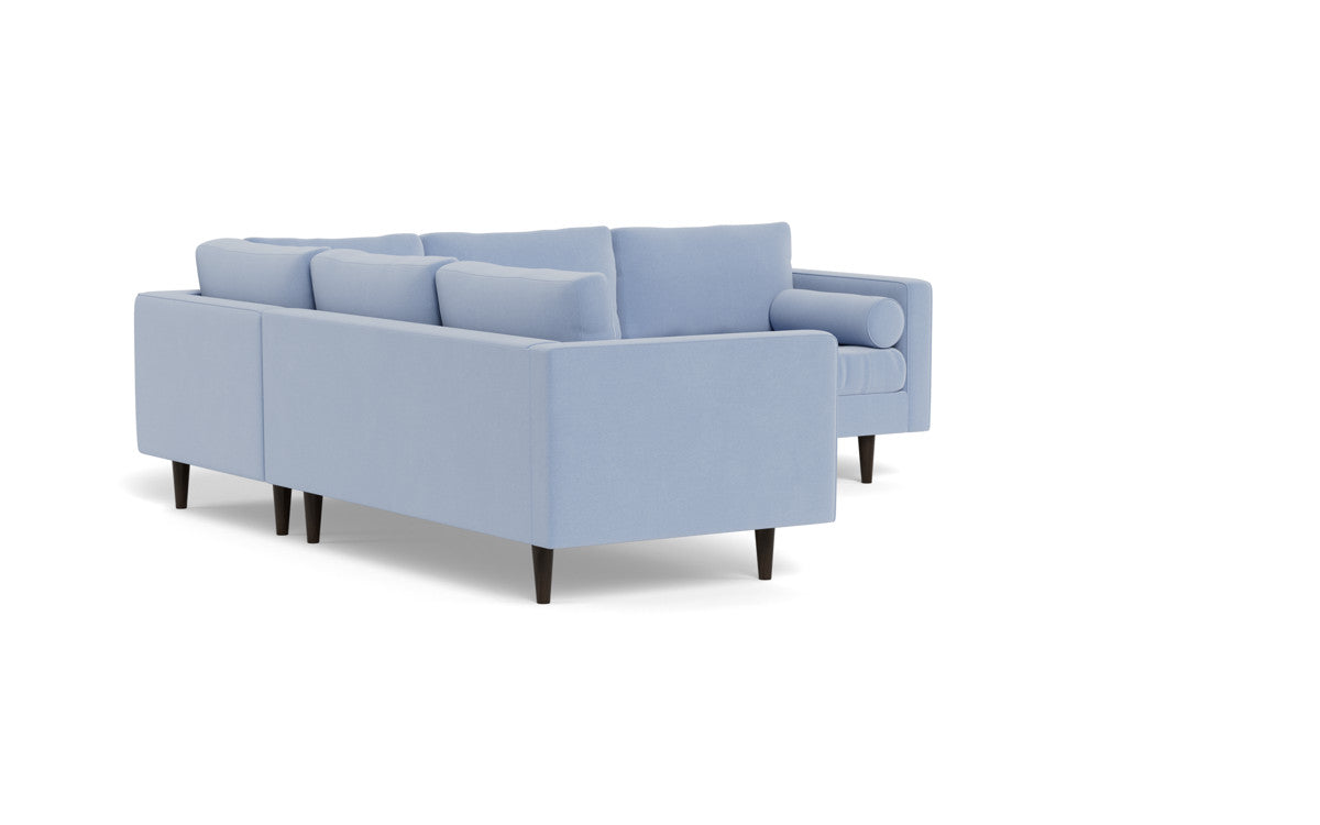 Ladybird 103" Corner Sectional - Dream French Blue