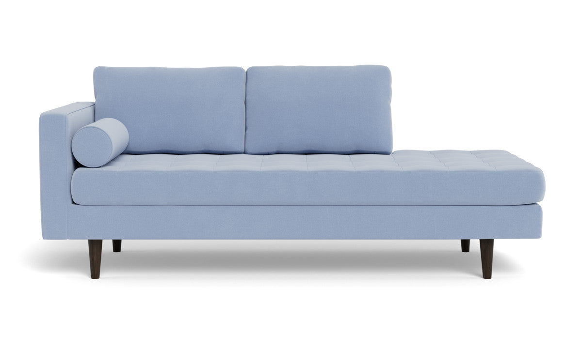 Ladybird 82" LAF Stand Alone Chaise - Dream French Blue