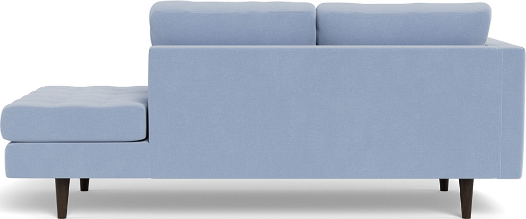 Ladybird 82" LAF Stand Alone Chaise - Dream French Blue