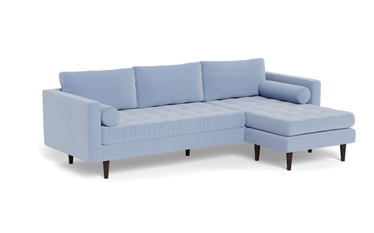 Ladybird 104" Reversible Sofa Chaise - Dream French Blue