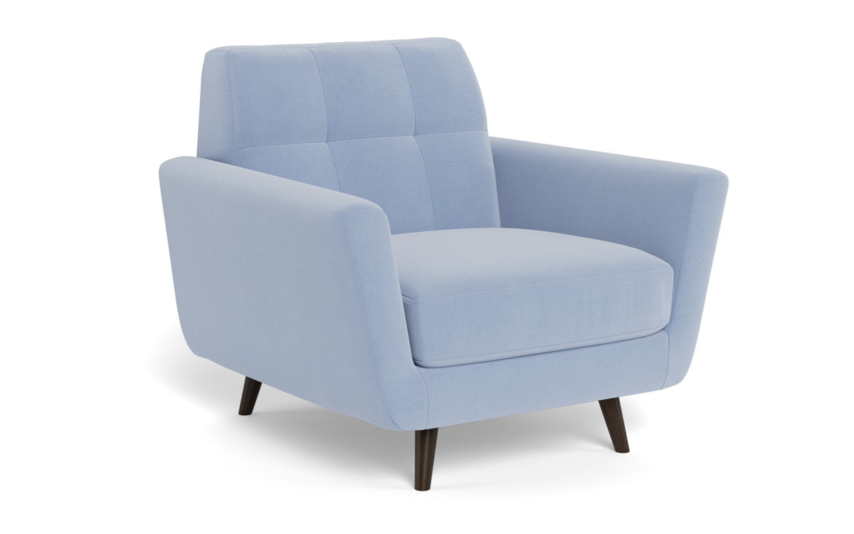 Lamar 42" Arm Chair - Dream French Blue