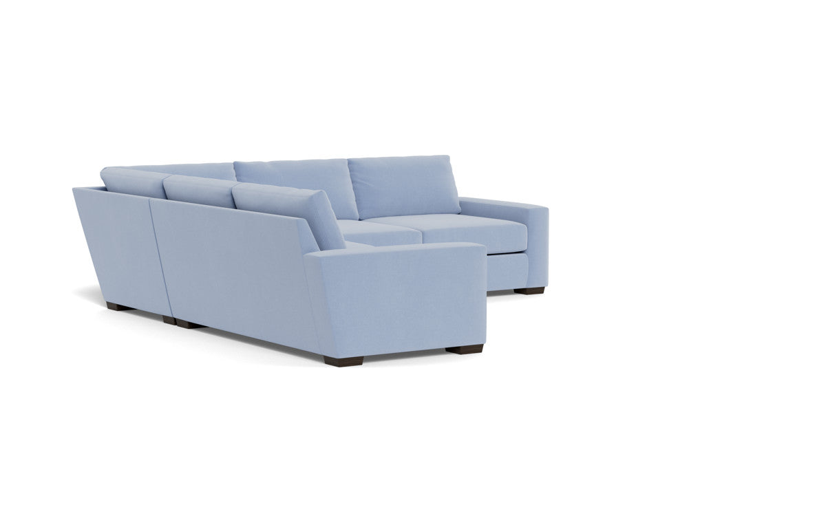 Mesa 121" Corner Sectional - Dream French Blue