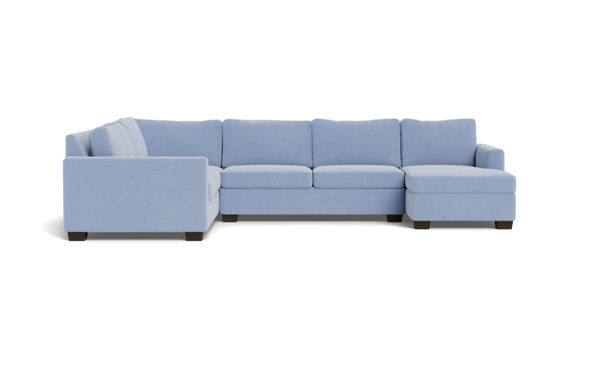 Track 141" Corner Sectionals w. Right Chaise -