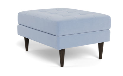 Wallace Ottoman - Dream French Blue