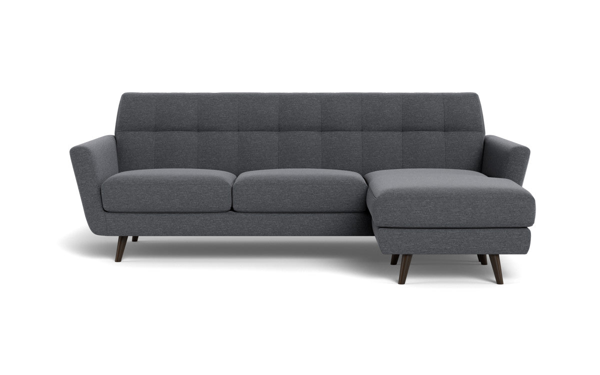 Lamar 96" Reversible Chaise Sofa - Bennett Charcoal