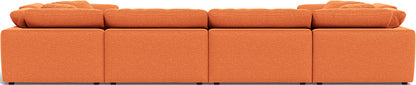 Fluffy 4 Corner U Sectional